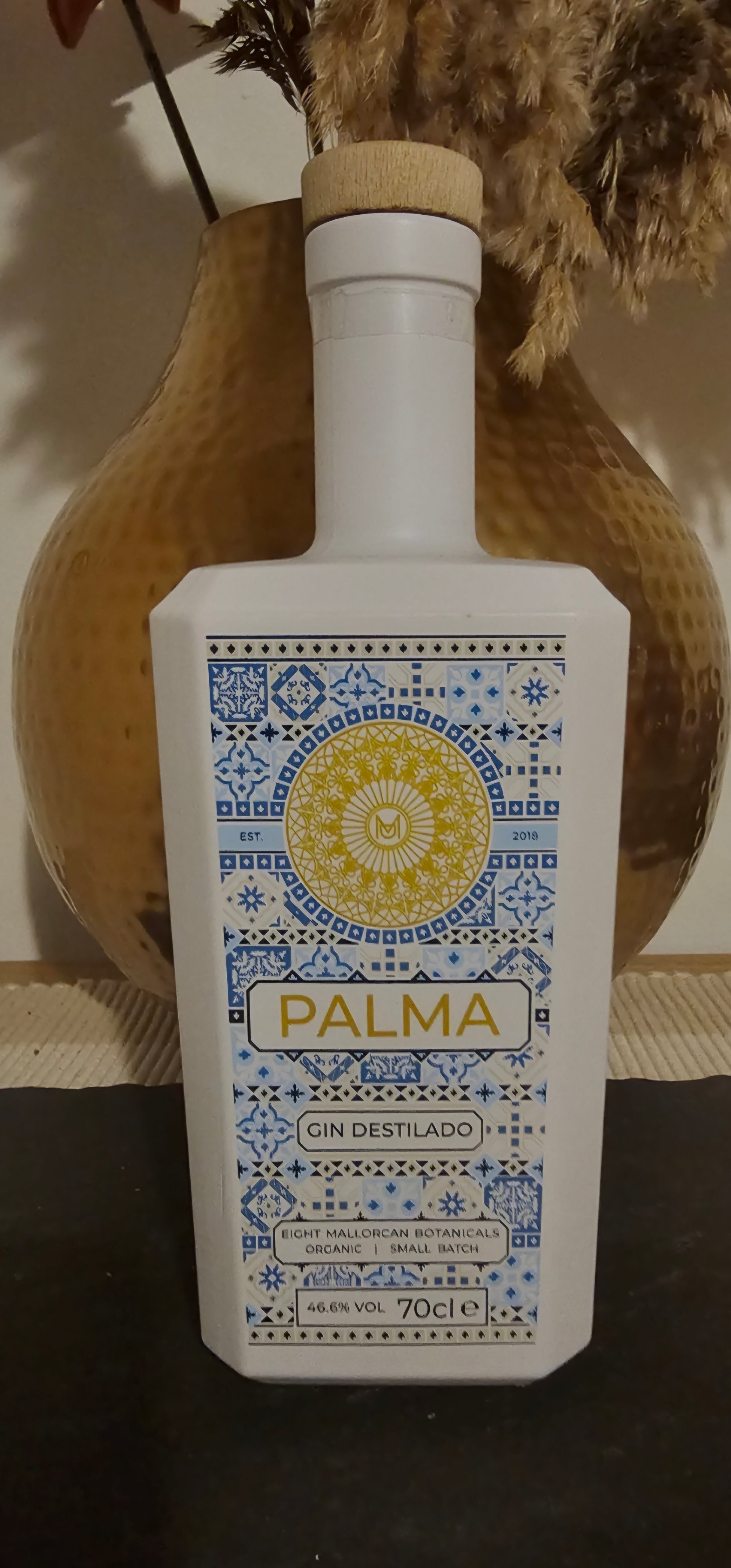 Sweet Orange Scented Palma Gin Bottle Candle - Genie Of Gins